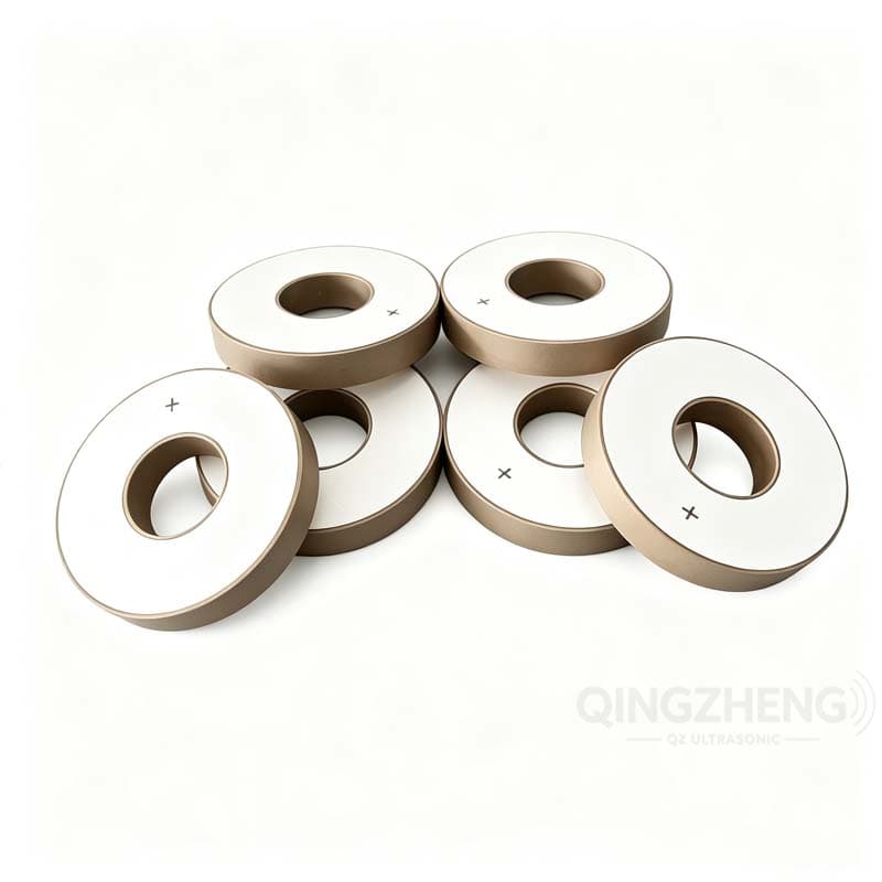 PZT-4 PZT-8 Ring Piezoelectric Ceramic Disc For Ultrasonic Cleaning Atomizer Transducer - Image 3