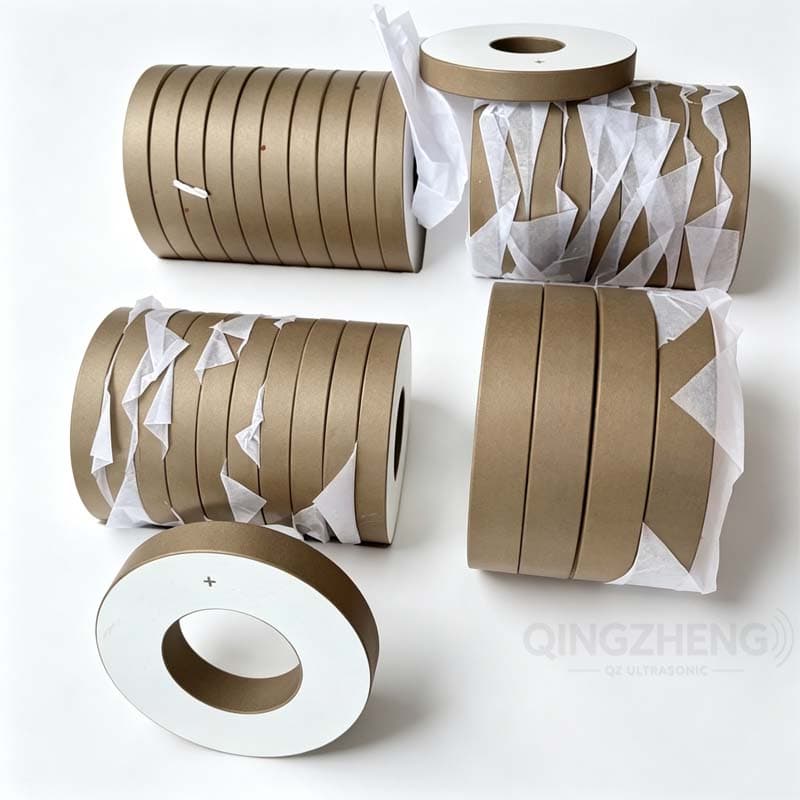PZT-4 PZT-8 Ring Piezoelectric Ceramic Disc For Ultrasonic Cleaning Atomizer Transducer - Image 5