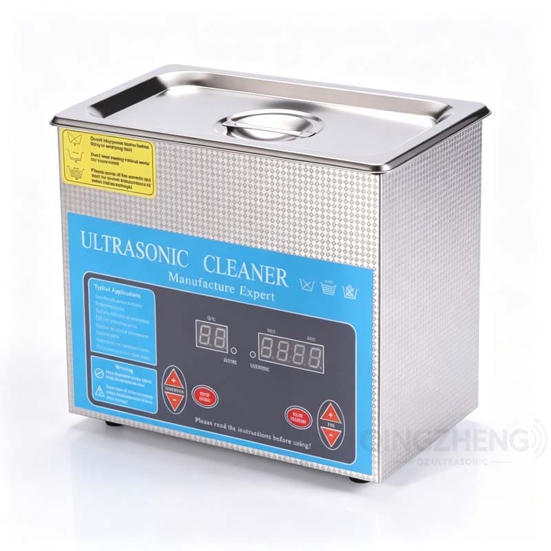 HTD Series Industrial Ultrasonic Cleaner with Adjustable Timer & Temperature Control Stainless Steel Washing Machine - Image 4