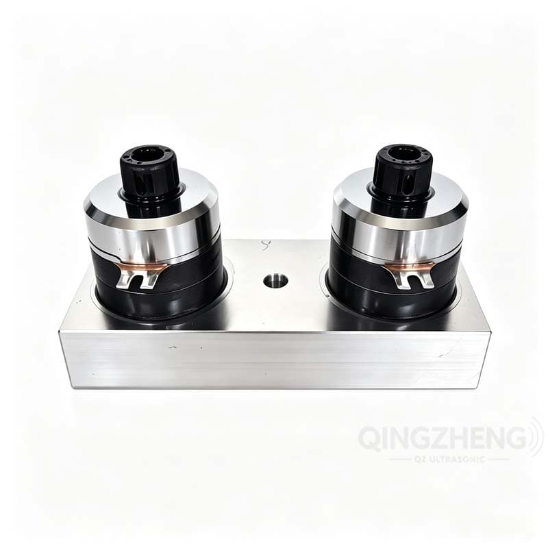 Multifrequency Industrial Piezoelectric Ultrasonic Cleaning Transducer