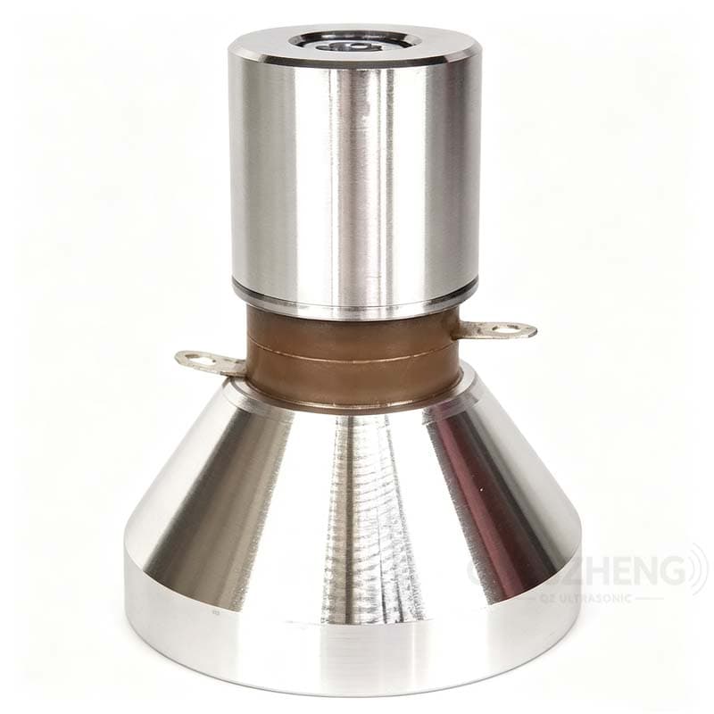 Piezoelectric Single Frequency Ultrasonic Cleaning Transducer for Industrial Cleaners - Image 2